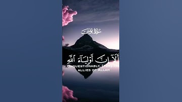 سورة يونس تلاوة هادئة مع  القارء ياسر الدوسري