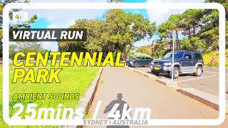 Centennial Park Sydney | Virtual Run