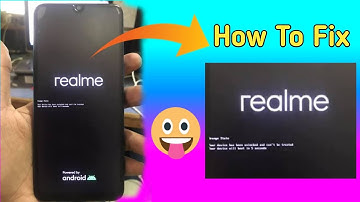 Remove Orange state warning | how to remove Orange state warning In Any Realme devices(step by step)