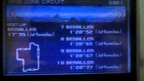 F-Zero MV timescroll