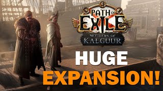 poe 3 25 - Massives expansion! Settlers of kalguur TLDR