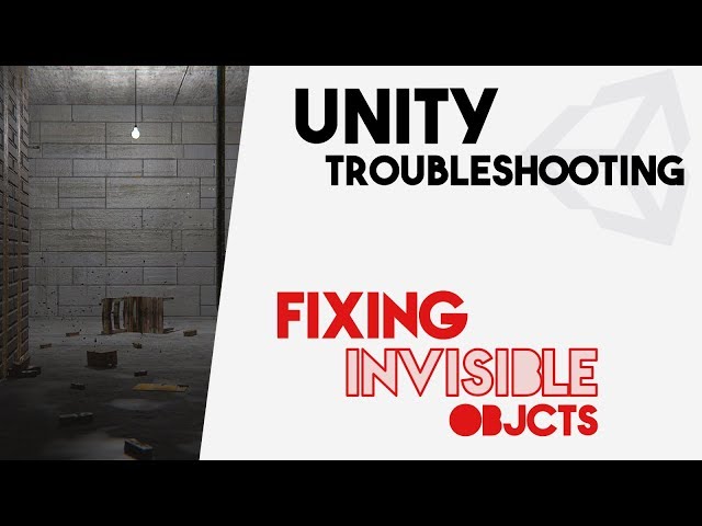 Make a Gameobject invisible in Unity - VionixStudio