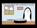 Penguin makes Pancakes - Letter P story for kids - Curiosibee