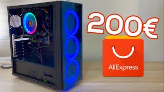 Un PC GAMING por 200€! y lo hago con PIEZAS ALIEXPRESS. видео