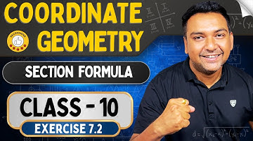 📍 Coordinate Geometry Class 10 | Section Formula | Exercise 7.2 Explained | Imperial Toppers