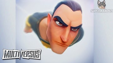 FIRST TIME PLAYING BLACK ADAM! - Multiversus: "Black Adam" Gameplay