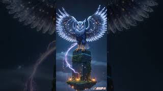 Celestial Guardian The Mystical Owls Night Flight