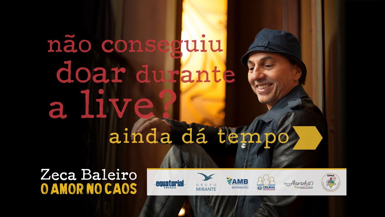 Zeca Baleiro Live O Amor No Caos Youtube zeca baleiro live o amor no caos