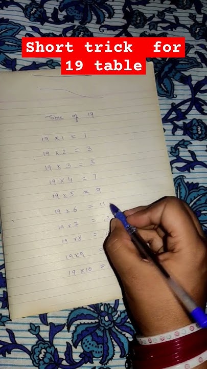 how-to-write-19-table-short-trick-studycenter-drawing-study-tables