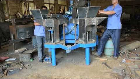 M7MI twin super diesel hydraform block making machine