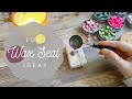 Fun Wax Seal Ideas with Baum-kuchen!