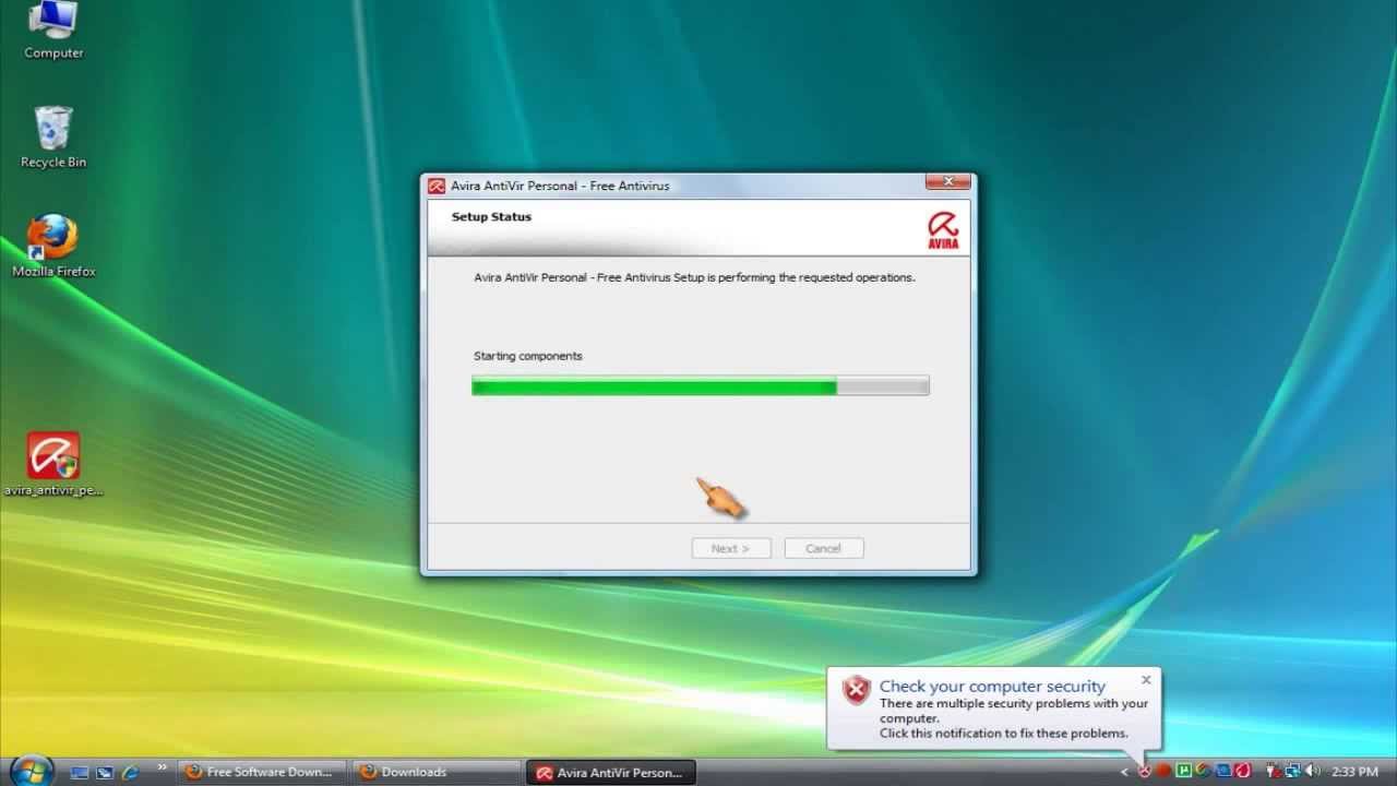 avira free antivirus problems