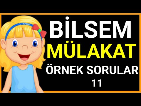 Bilsem Mülakat Soruları | Genel Yetenek | Bilsem Sınavı | #11