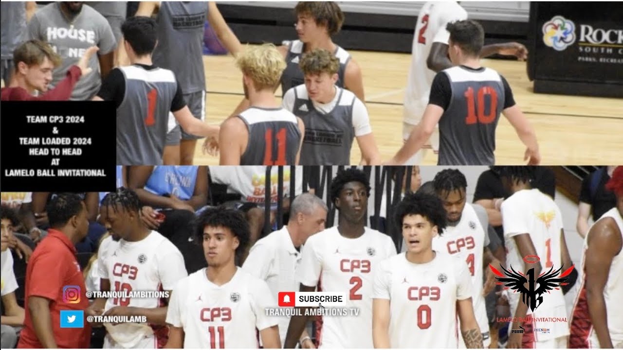 TEAM CP3 2024 & TEAM LOADED 2024 HEAD TO HEAD AT LAMELO BALL