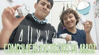 COMO HACER PASTELITOS DE ARROZ | PARA CARRERA O ENTRENO 🍚😋