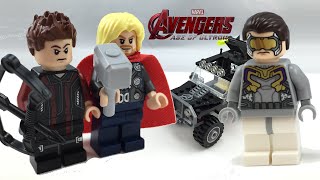 LEGO Marvel Super Heroes - The AVENGERS ...Ultra Build !!