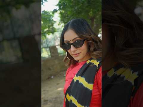 Styling saree with