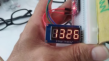 display i2c para arduino, programando un reloj