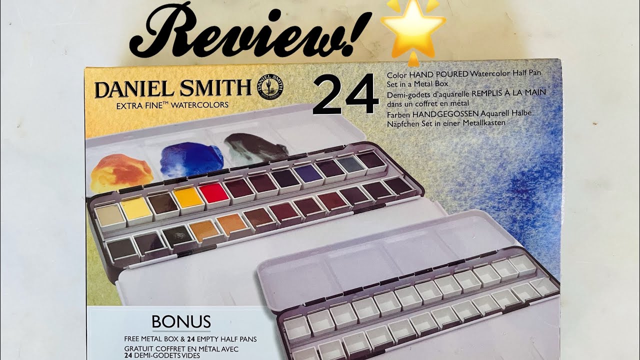 Exploring Brilliance: Review & Swatching Daniel Smith 24  display picture 1