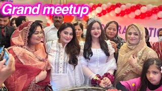 Grand meetup Alhamdulillah | Sitara Yaseen vlog