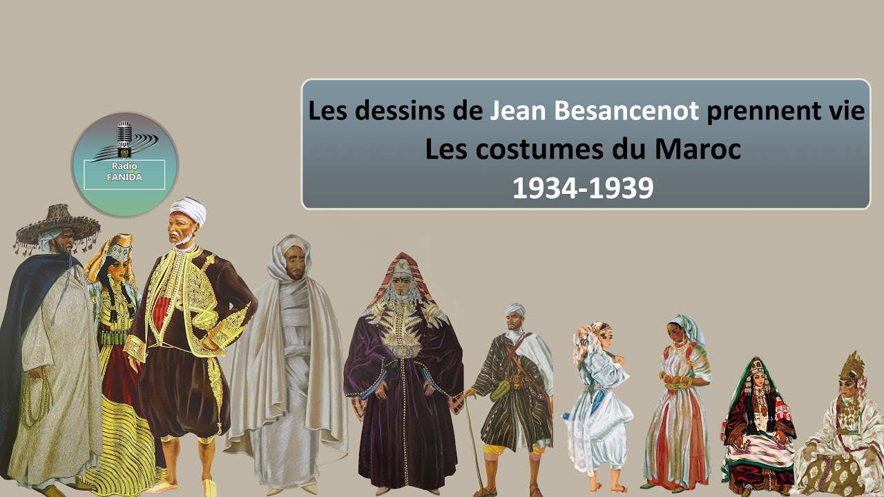 Tirage Argentique Vintage 1930 - Costumes Et Bijoux Berbères Du Maroc Par Jean Besancenot