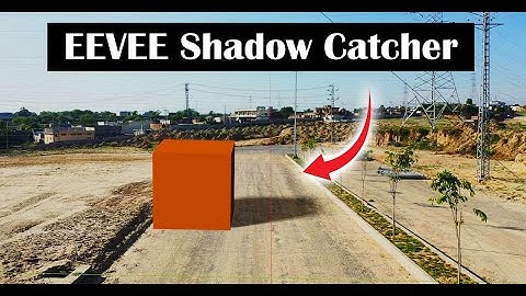 How to Create a Shadow Catcher in Eevee | Blender Tutorial