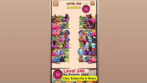 #bird #sort 2 #color #puzzle #level 346 #birdsort #colour #gaming #viral #trending #shorts #solution