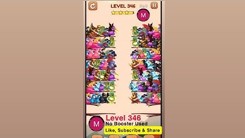 #bird #sort 2 #color #puzzle #level 346 #birdsort #colour #gaming #viral #trending #shorts #solution