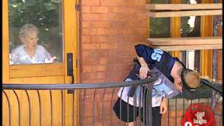 Trapped With Live Skunk Prank