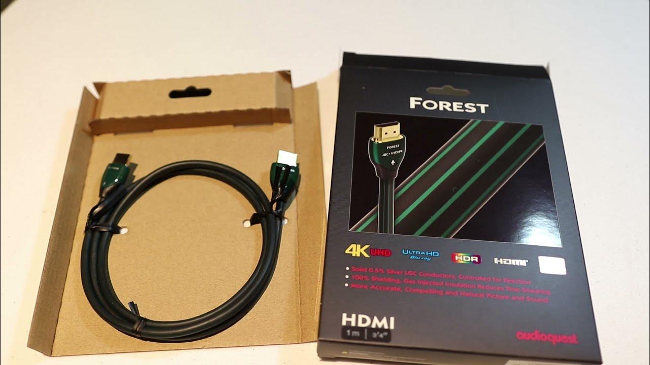UNBOXING AUDIOQUEST FOREST HDMI CABLE YouTube
