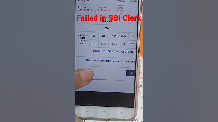 My SBI Clerk Scorecard 2022-23...😭😭😭#sbi #sbiclerk #sbipo #trending #trendingshorts