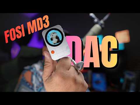 Fosi MD3 | DAC nghe nhạc di động có màn hình siêu đẹp | giúp bạn nghe nhạc hay hơn | Fosi iM4