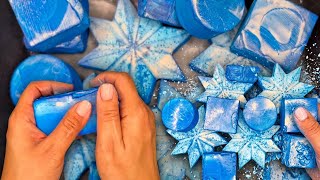 Blue Dyed Gym Chalk with Blue Reforms