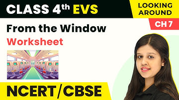 Class 4 EVS Chapter 7 I From the Window Worksheet I Class 4 Environmental Studies
