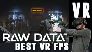 Raw Data: VR action combat shooter gameplay overview on HTC Vive using pistol and katana screenshot 5