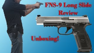 FNS-9 Long Slide - FIRST LOOK! Unboxing and Shooting
