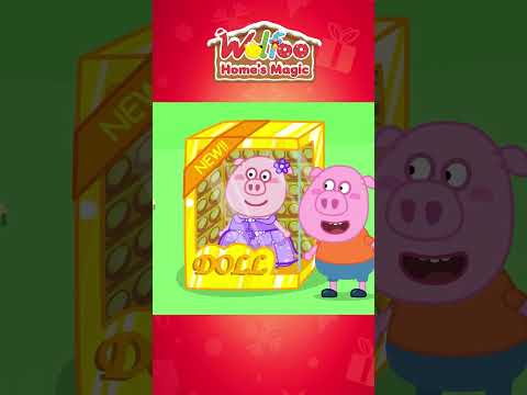 Rich or Broke? ❤️ Lucy and Nancy learn how to play together and have fun! #shorts #wolfookindness