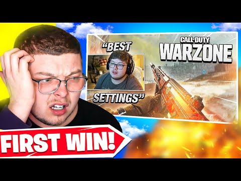 REACTING to my First EVER Warzone Battle Royale Win/Video 🤯