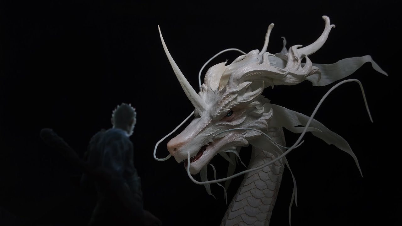 【修一j】耗时60天制作黑神话悟空里的龙！这才是真正的东方神龙！