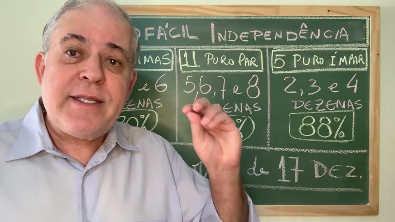 LOTOFÁCIL DA INDEPENDENCIA 2022 R$ 180 MILHÕES. DICAS MATEMATICAS PARA VOCÊ JOGAR COM MAIS CHANCES.