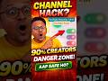 Channel Hack?YouTube Security Alert #channelsecurity #scam #shorts