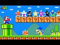 Super mario bros but there are more custom stars all enemies