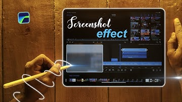How to Create Screenshot effect on lumafusion tutorial by switch to i