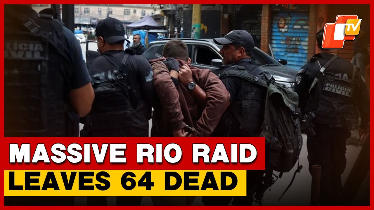 Deadly Raid In Rio: 64 Killed During Police Operation Against Crime ...