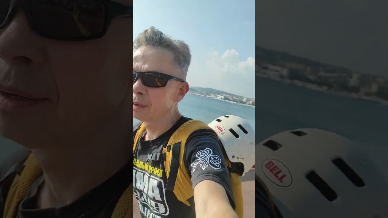 Канны на роликах. Набережная и Скейт-парк ⭐️ Cannes, Skatepark de la Roseraie. 14 октября 2025. #2