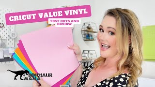 Cricut Value Vinyl Review: Is the new 'cheaper' vinyl worth it?? Test cut & results!