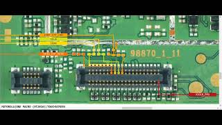 MOTOROLA ONE MACRO XT2016 Touch Screen Problem Touch Not Working Connector Ways Borneo Schematic 100