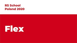 Rolling Scopes School Poland. Flex