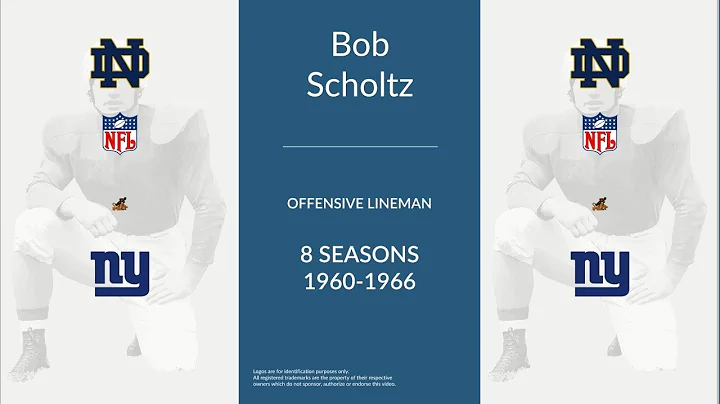 Bob Scholtz: Football Offensive Lineman