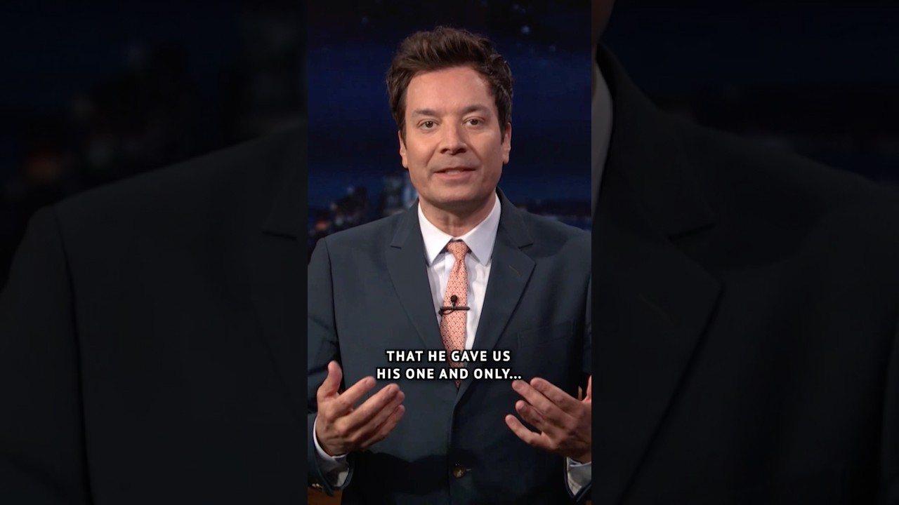 Jimmy shares Bible verses #Trump plans on publicly reading from the Oval Office. #FallonTonight